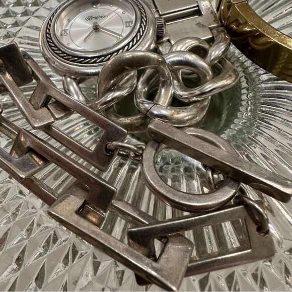 Brighton | Michael Kors | 925 bracelet bundle hassle bangle hearts chunky j525 - Picture 2 of 13